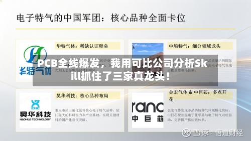PCB全线爆发，我用可比公司分析Skill抓住了三家真龙头！-第2张图片