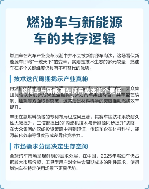 燃油车与新能源车使用成本哪个更低?-第2张图片