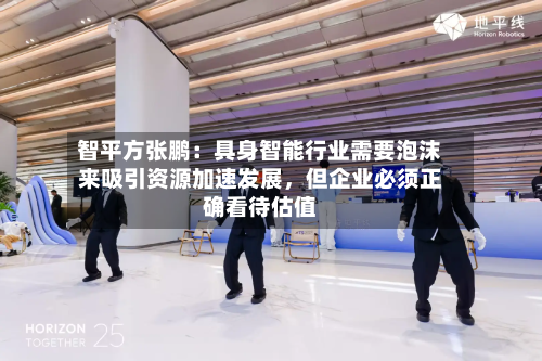 智平方张鹏:具身智能行业需要泡沫来吸引资源加速发展,但企业必须正确看待估值