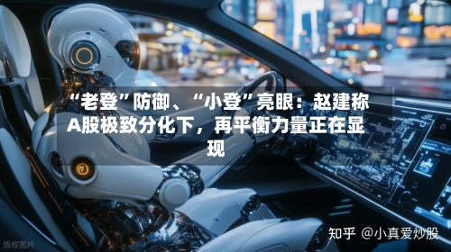 “老登”防御、“小登	”亮眼：赵建称A股极致分化下	，再平衡力量正在显现-第3张图片