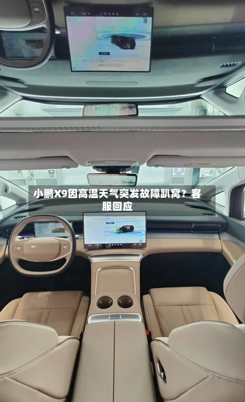 小鹏X9因高温天气突发故障趴窝?客服回应-第2张图片