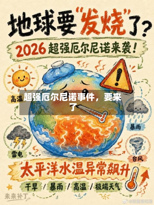 超强厄尔尼诺事件	，要来了-第1张图片