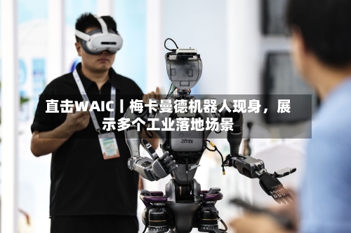 直击WAIC丨梅卡曼德机器人现身，展示多个工业落地场景-第2张图片