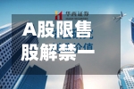 A股限售股解禁一览:12.45亿元市值限售股今日解禁