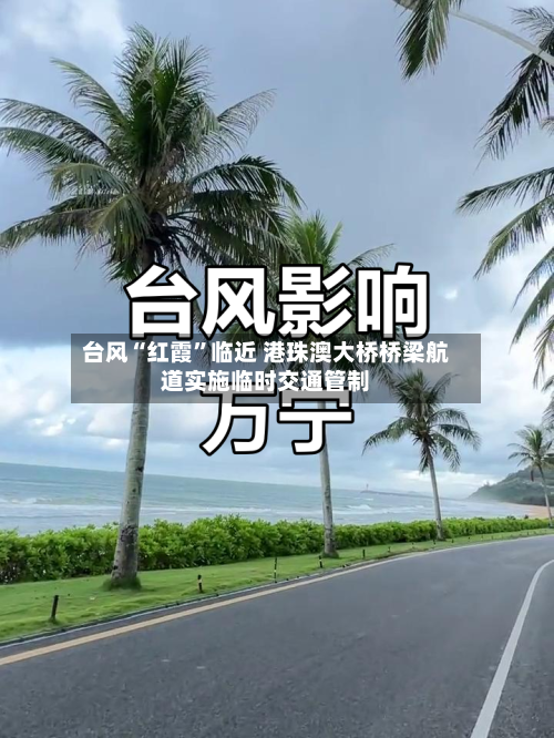 台风“红霞”临近 港珠澳大桥桥梁航道实施临时交通管制-第3张图片