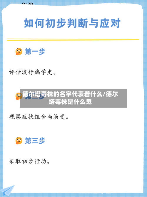 德尔塔毒株的名字代表着什么/德尔塔毒株是什么鬼-第1张图片
