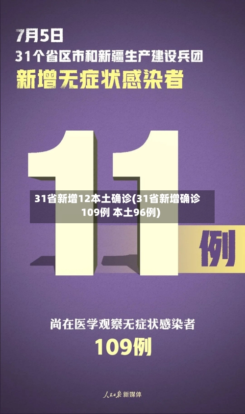 31省新增12本土确诊(31省新增确诊109例 本土96例)-第3张图片