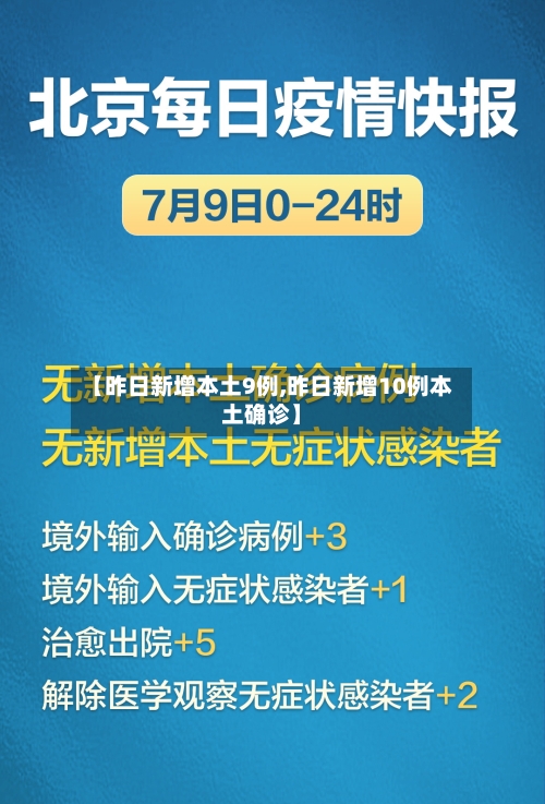 【昨日新增本土9例,昨日新增10例本土确诊】-第2张图片