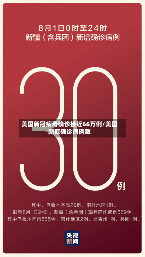 美国新冠病毒确诊接近66万例/美国新冠确诊病例数-第2张图片