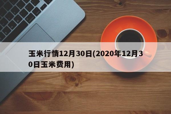 玉米行情12月30日(2020年12月30日玉米费用)