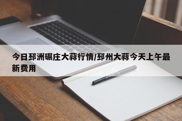 今日邳洲碾庄大蒜行情/邳州大蒜今天上午最新费用